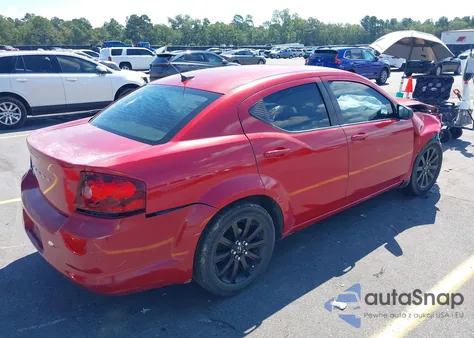 2013 Dodge Avenger Se z USA, uszkodzony, nr VIN 1C3CDZAB9DN630103